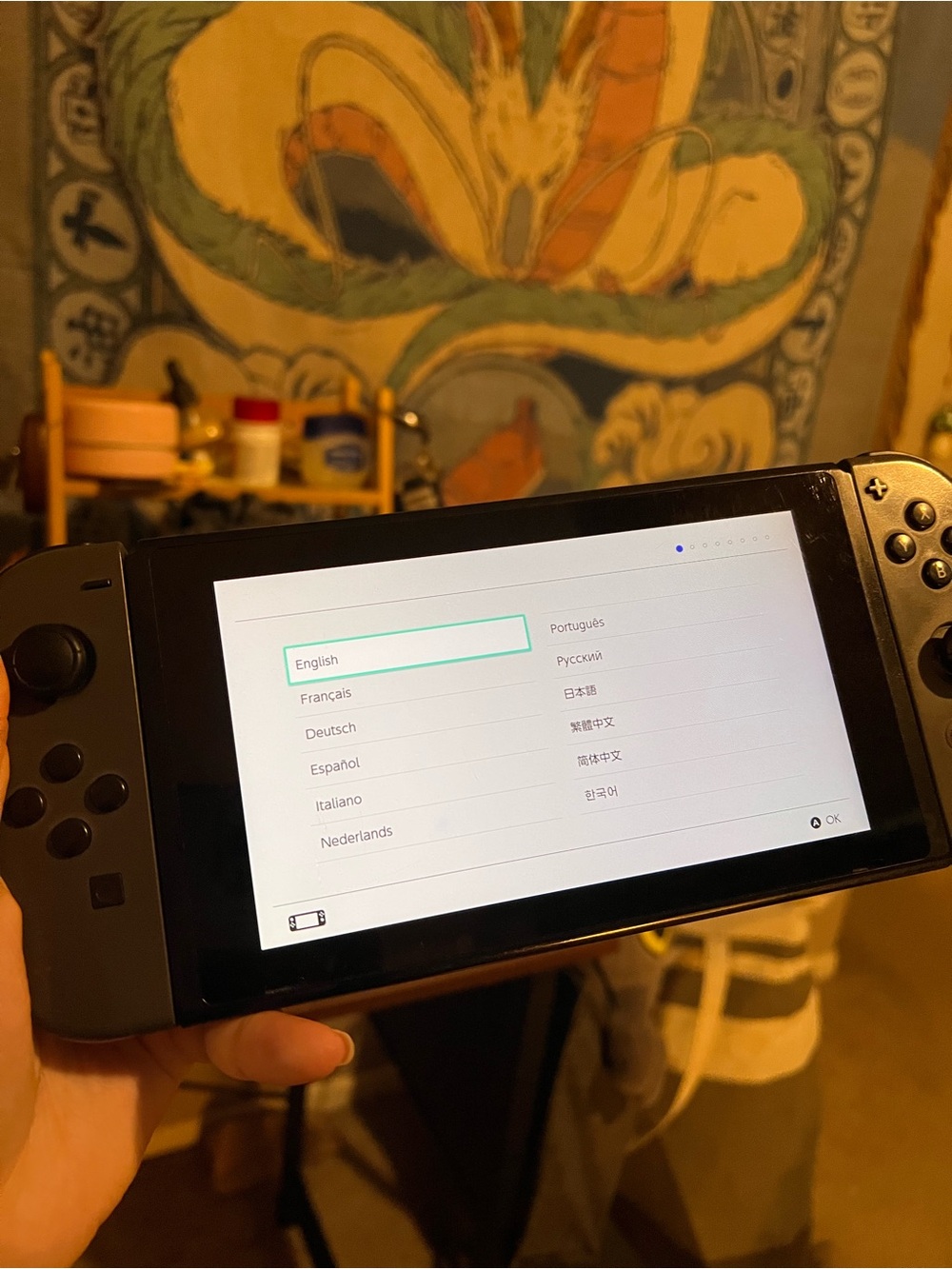 Nintendo Switch with Dock and Charger